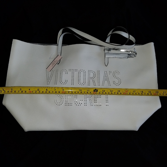 VICTORIA'S SECRET - NWT - Wht & metallic silver - Picture 7 of 8